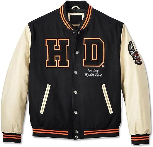 Men’s H-D Anniversary Old School Varsity Jacket